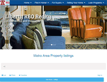 Tablet Screenshot of libertyreorealty.com